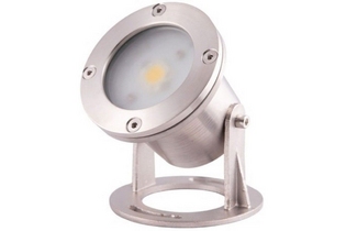 Прожектор LED Aquaviva (1 led, 7 Вт, 12 В) White для фонтана