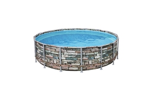 Каркасный бассейн Bestway Loft 56889 (671х132 см) с картриджным фильтром, лестницей и защитным тентом