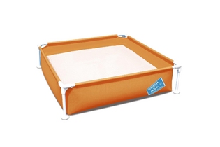 Детский каркасный бассейн Bestway 56217 (122х122х30.5 см) Orange
