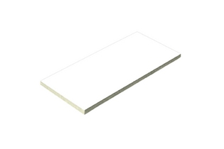 Плитка керамическая Aquaviva белая, 240х115х9 мм