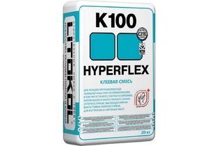 Цементный клей HYPERFLEX K100 20 кг